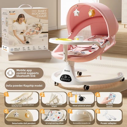 Electric Baby Rocking Chair Recliner Sleeper