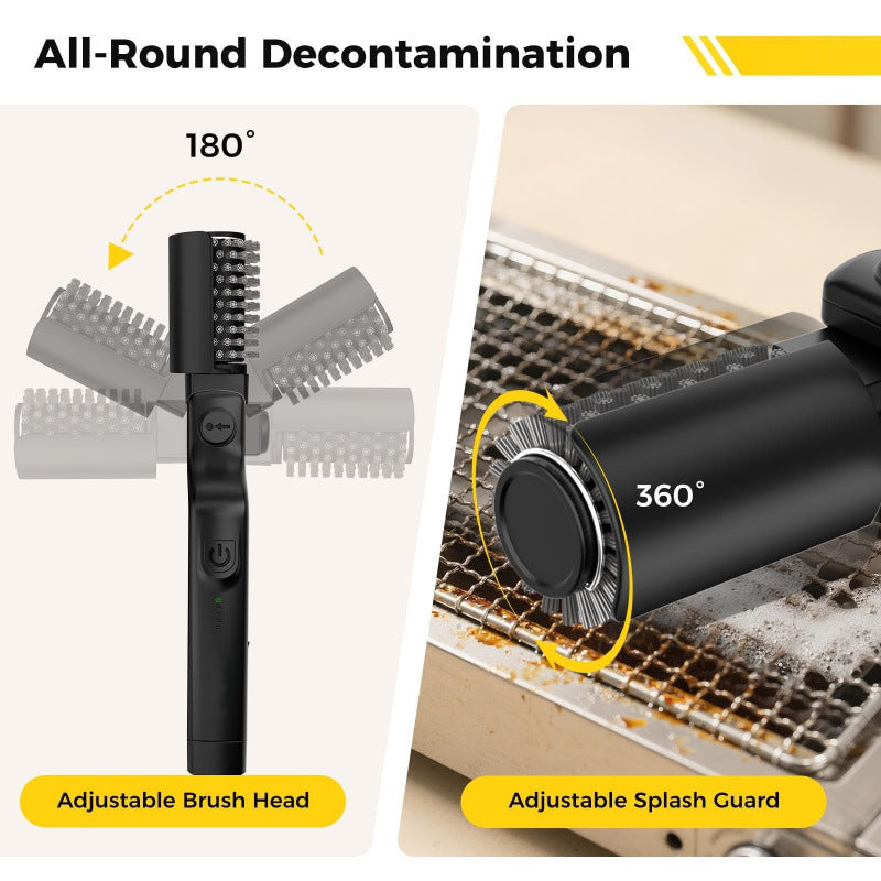 Electric barbecue brush