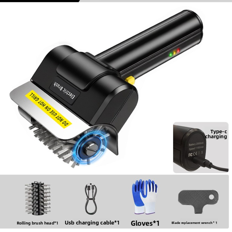Electric Barbecue Grill Cleaning Brush