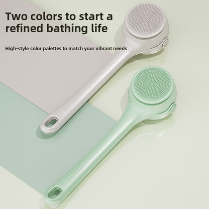 Electric Bath Brush with Dual Handle