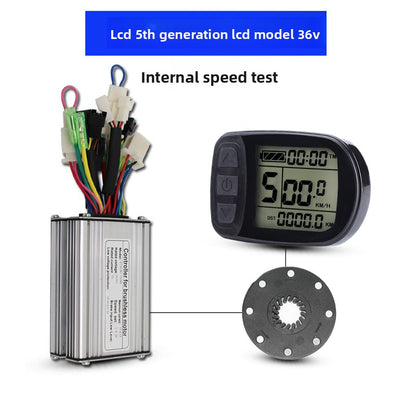 Electric Bicycle LCD Display Control Instrument
