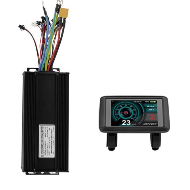 Electric Bike Conversion Controller and Display Set