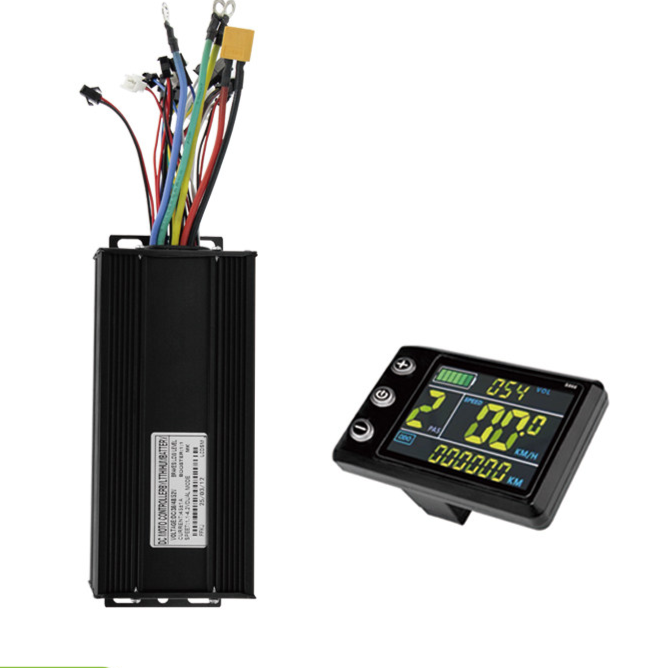 Electric Bike Conversion Controller and Display Set