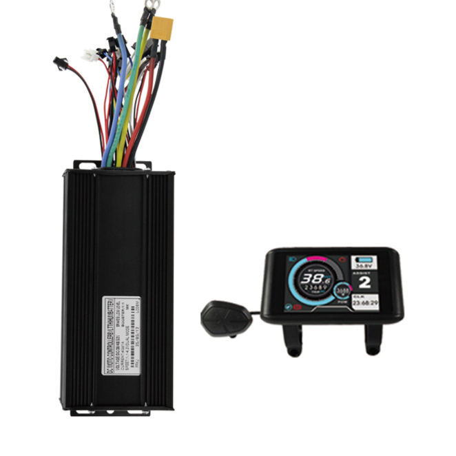 Electric Bike Conversion Controller and Display Set