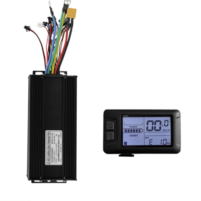 Electric Bike Conversion Controller and Display Set
