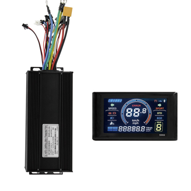 Electric Bike Conversion Controller and Display Set