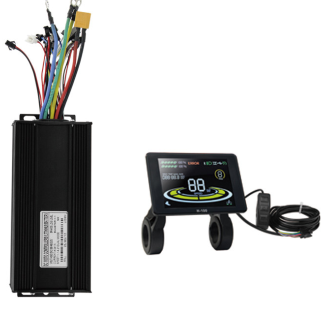 Electric Bike Conversion Controller and Display Set