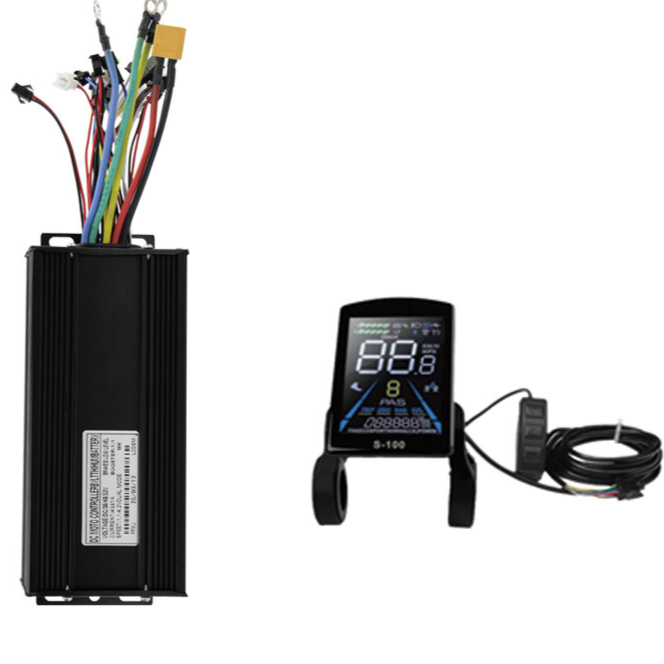 Electric Bike Conversion Controller and Display Set