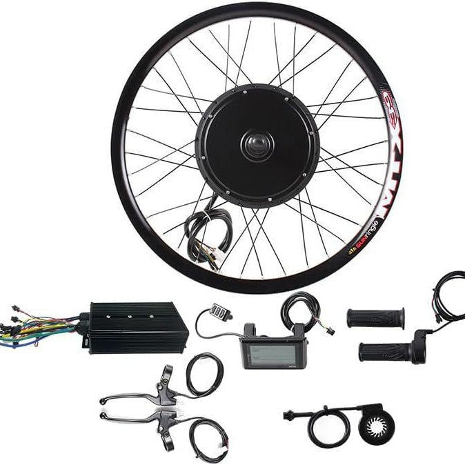 Electric Bike Conversion Kit 2000W Motor Fat Tire Compatible