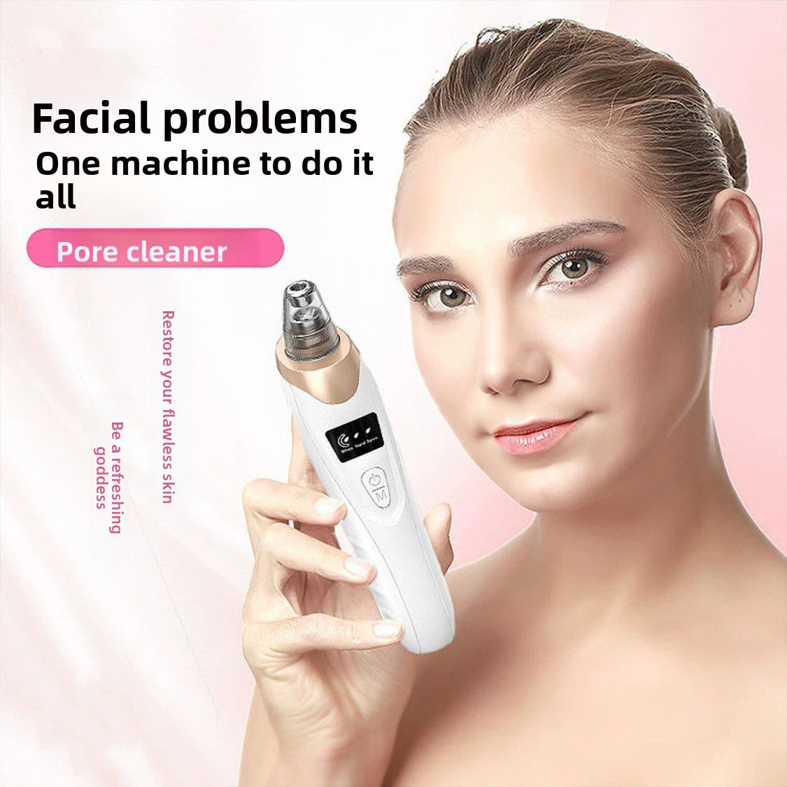 Electric Blackhead Remover Bubble Facial Cleansing Device