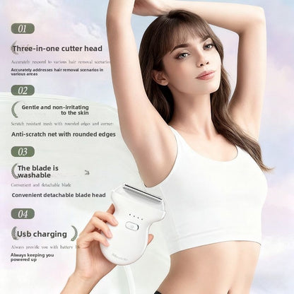 Electric Body Hair Trimmer for Men and Women