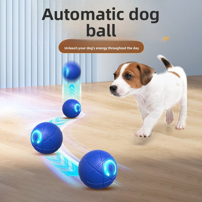 Electric Bouncing Pet Toy Ball for Dogs and Cats