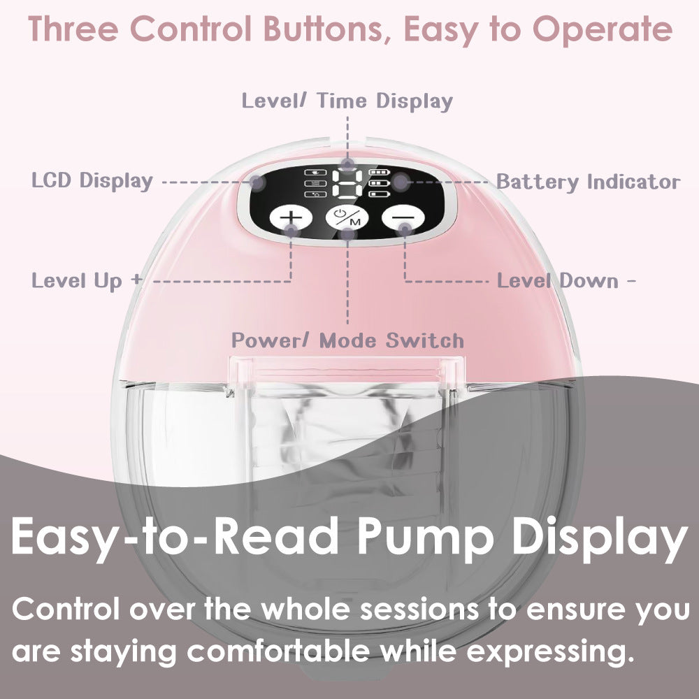 Electric breast pump