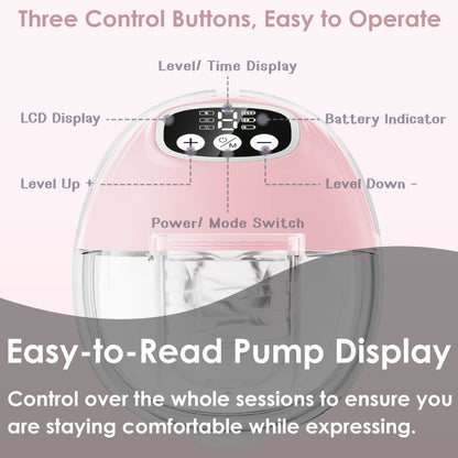 Electric breast pump