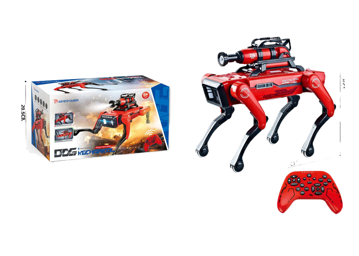 Electric children's intelligent mechanical dog toys
