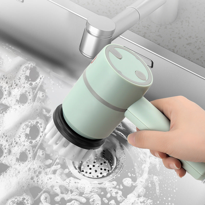 Electric Cleaning Brush Multi-Functional Handheld USB Rechargeable