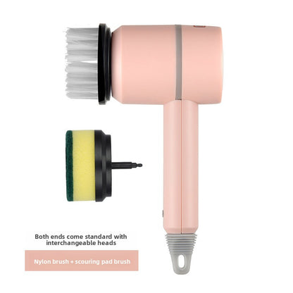 Electric cleaning brush, multi-functional household handheld
