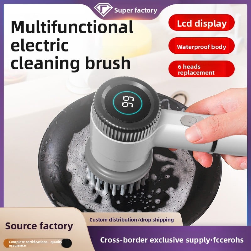 Electric cleaning brush