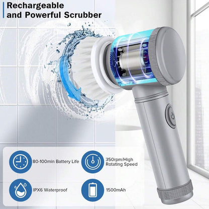 Electric cleaning brush