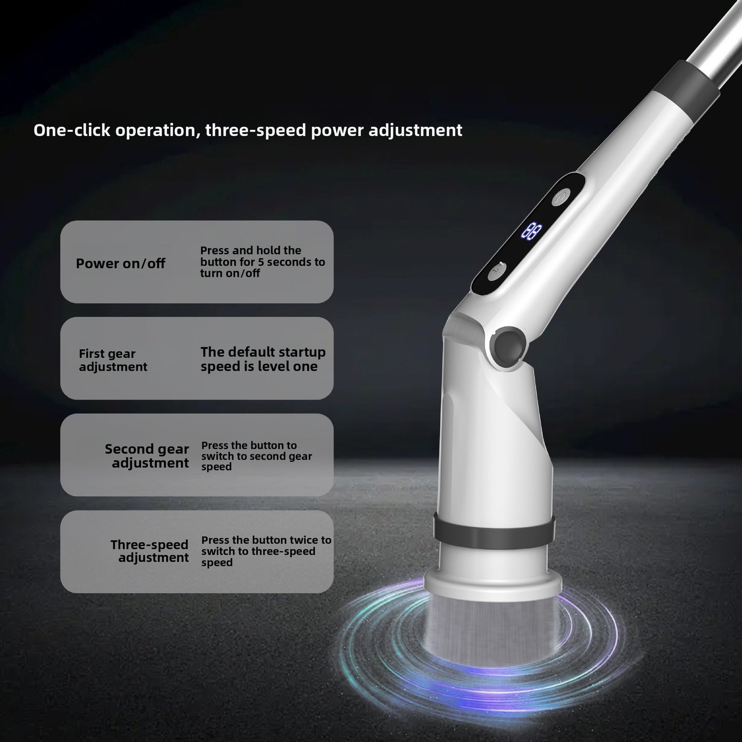 Electric cleaning brush