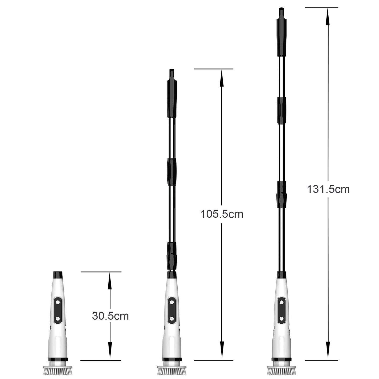 Electric cleaning brush