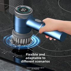 Electric cleaning brush Blue