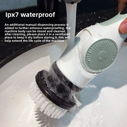 Electric cleaning brush