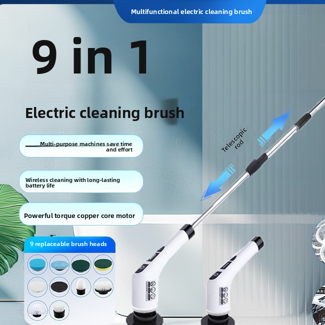 Electric cleaning brush