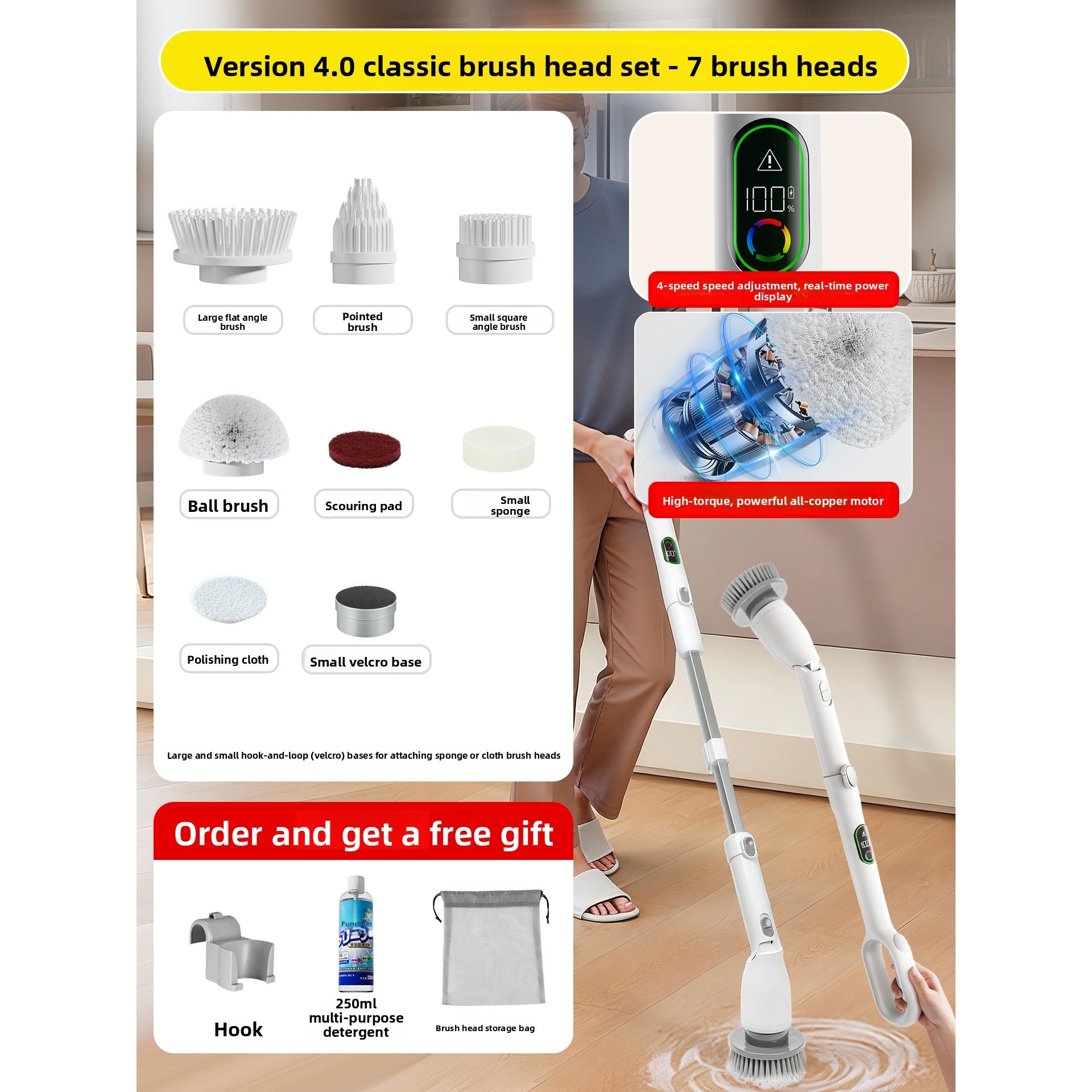 Electric Cleaning Brush