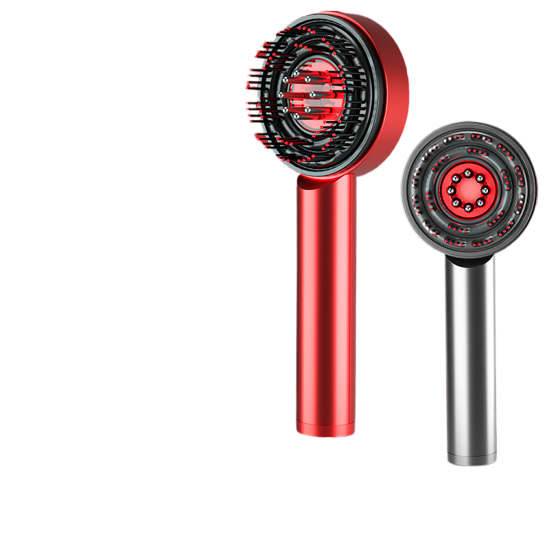 Electric comb for scalp massage