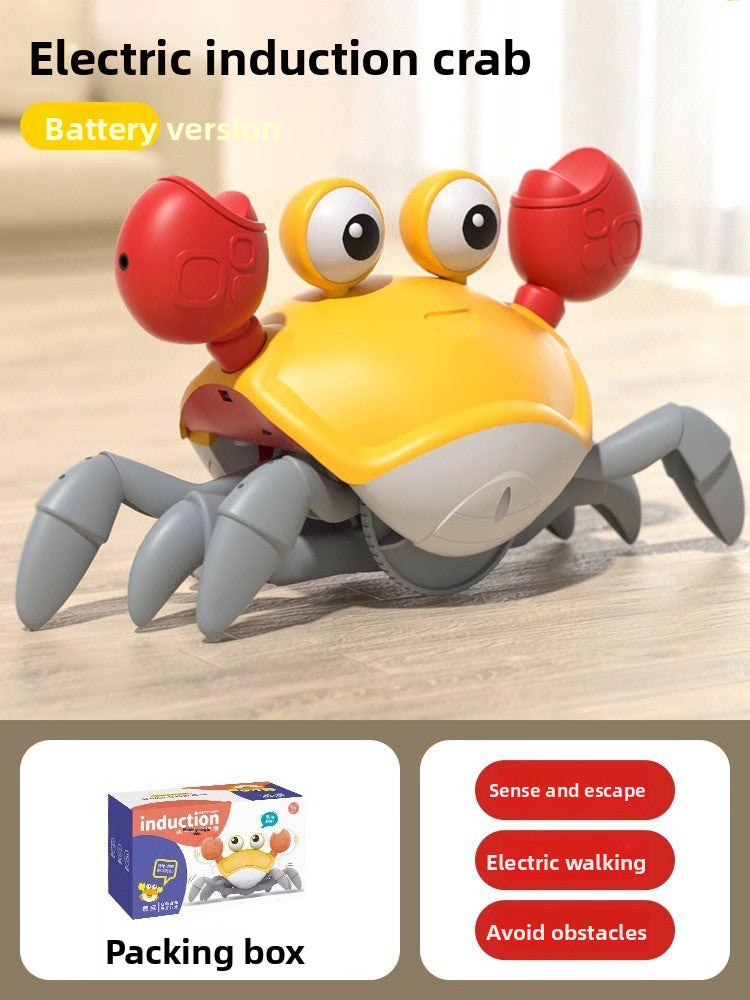 Electric crab toy