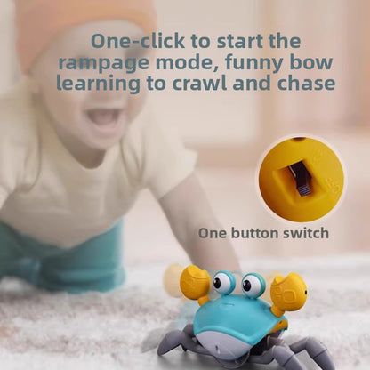 Electric crab toy