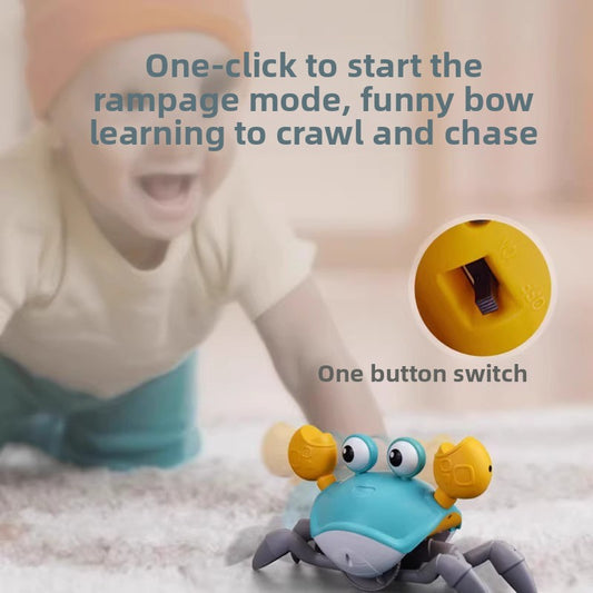 Electric crab toy