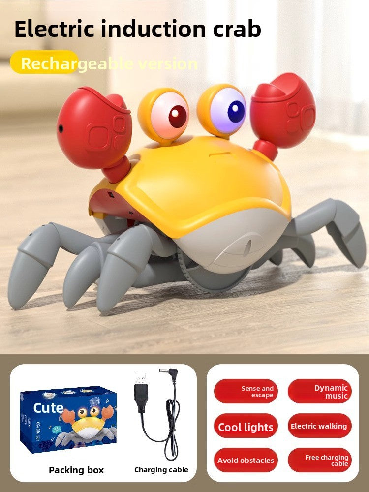 Electric crab toy