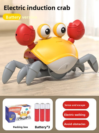 Electric crab toy