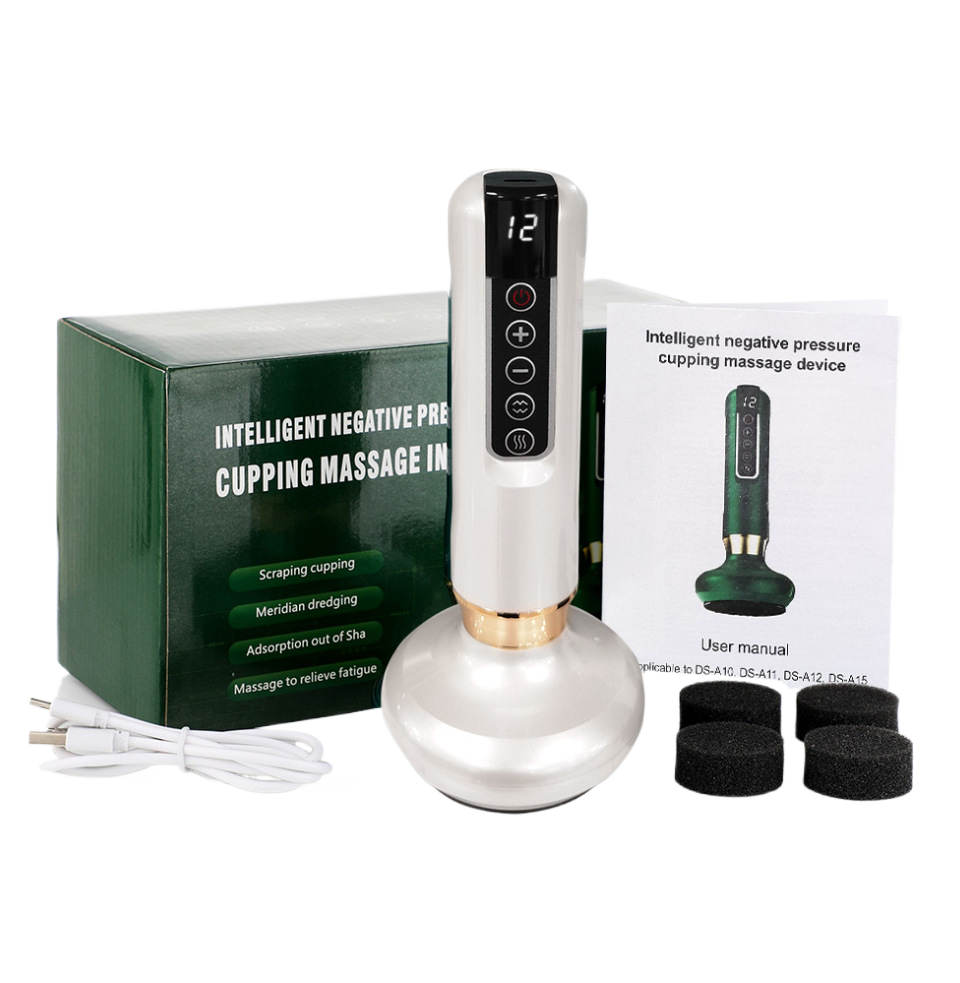 Electric Cupping Therapy Set with Heating and Massage
