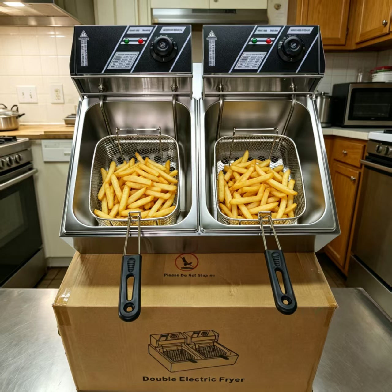 Electric deep fryer