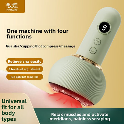 Electric dehumidification cupping and scraping instrument