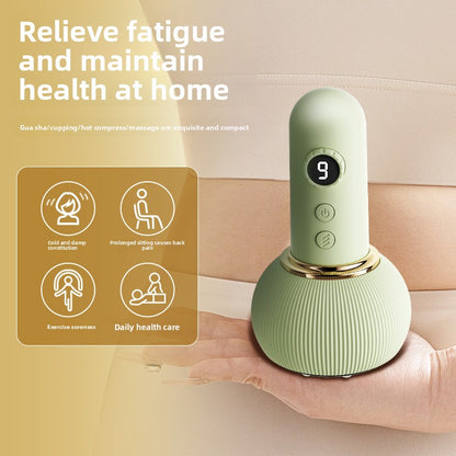 Electric dehumidification cupping and scraping instrument
