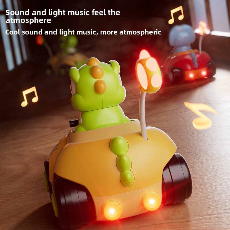 Electric dinosaur remote control car