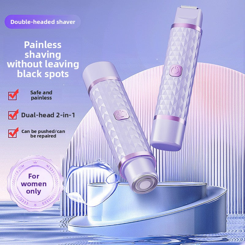 Electric Double-Head Shaver