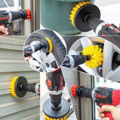Electric Drill Brush Head for Cleaning and Polishing