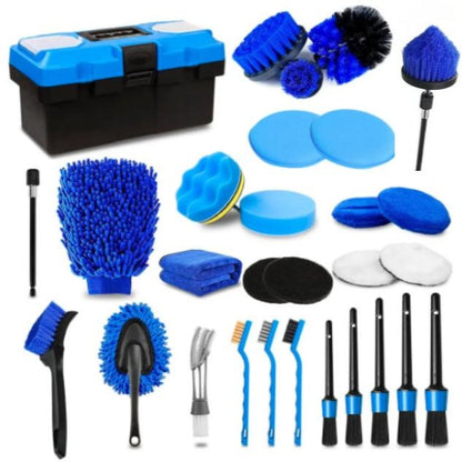 Electric Drill Cleaning Brush Set