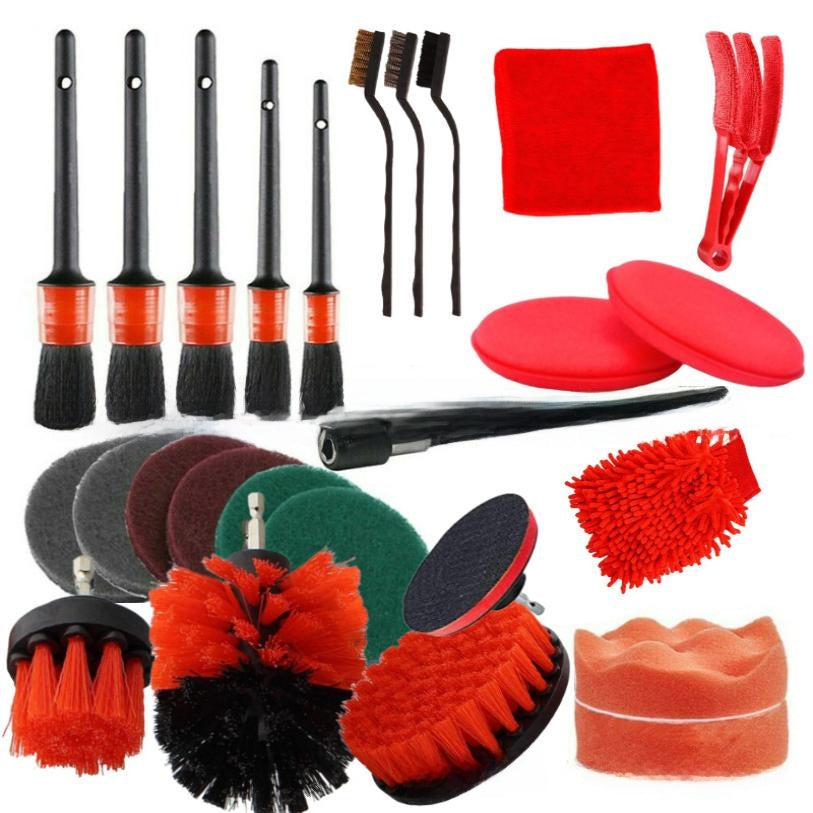 Electric Drill Cleaning Brush Set
