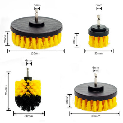Electric Drill Cleaning Brush Set