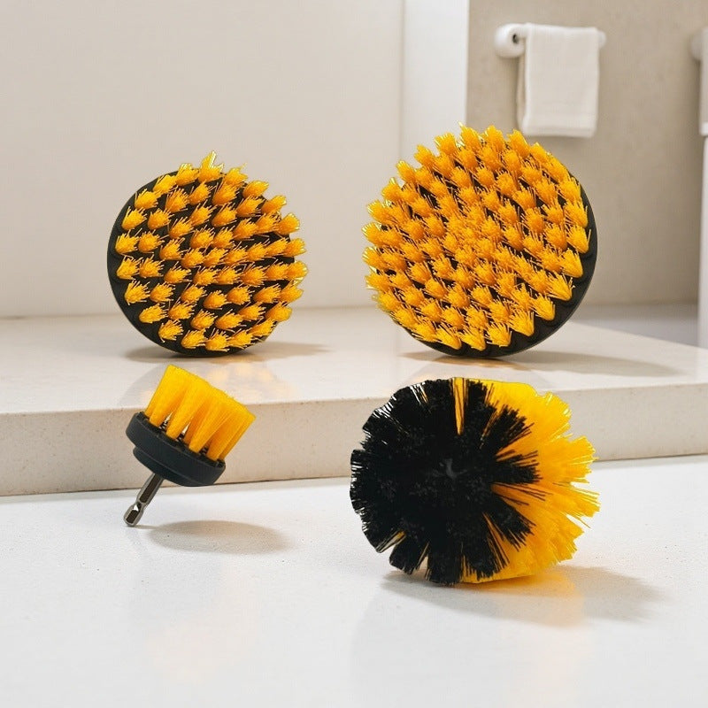Electric Drill Cleaning Brush Set