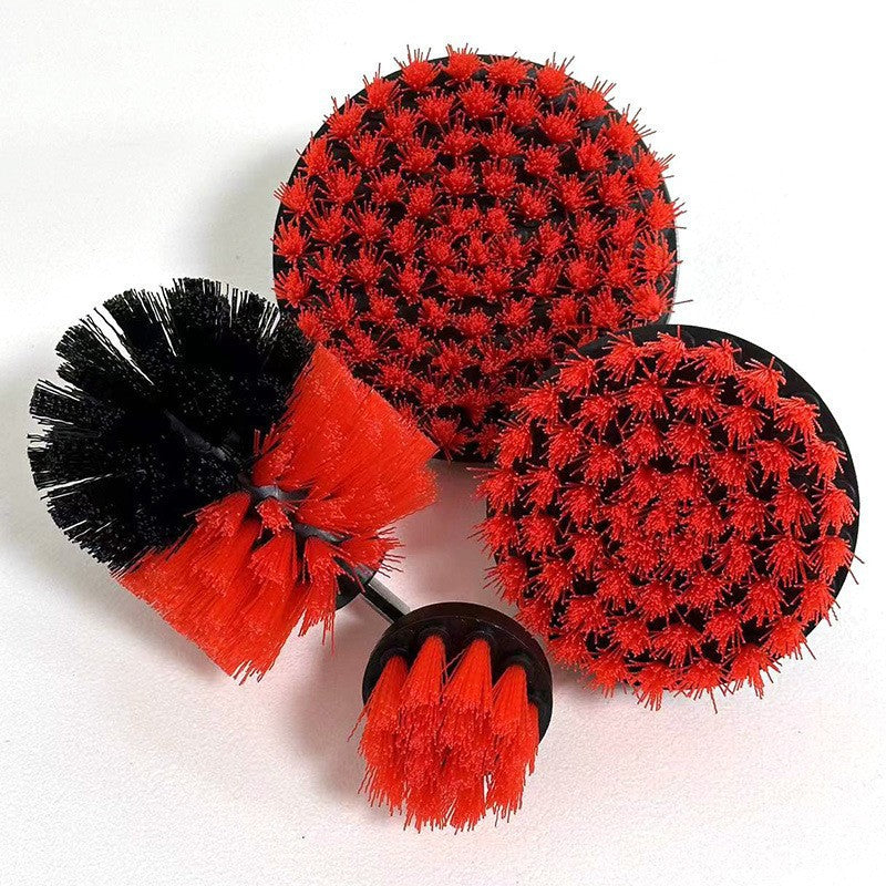 Electric Drill Cleaning Brush Set