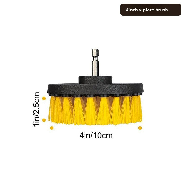 Electric Drill Cleaning Brush Set