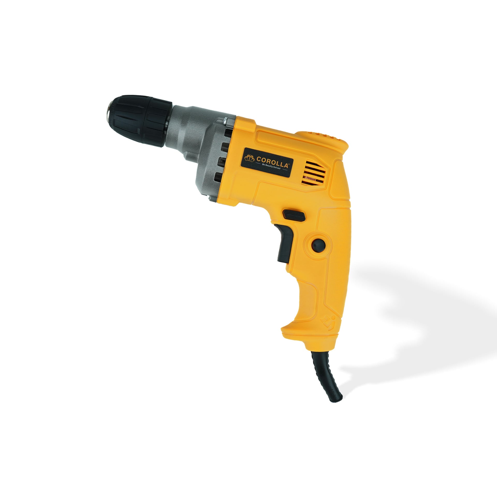 Electric Drill with Self-Locking Chuck and Adjustable Speed