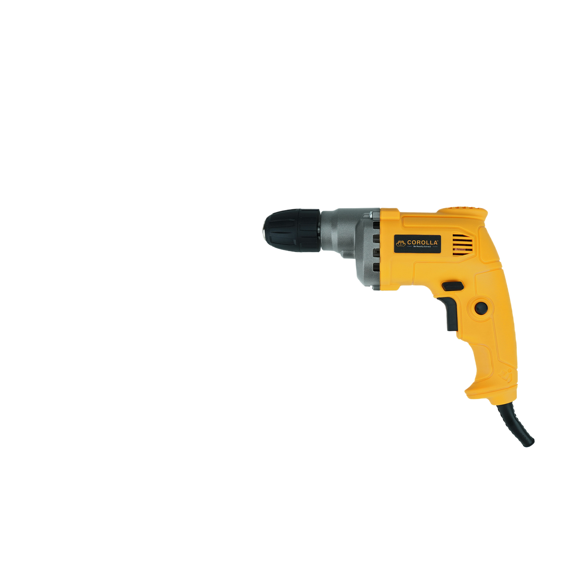 Electric Drill with Self-Locking Chuck and Adjustable Speed